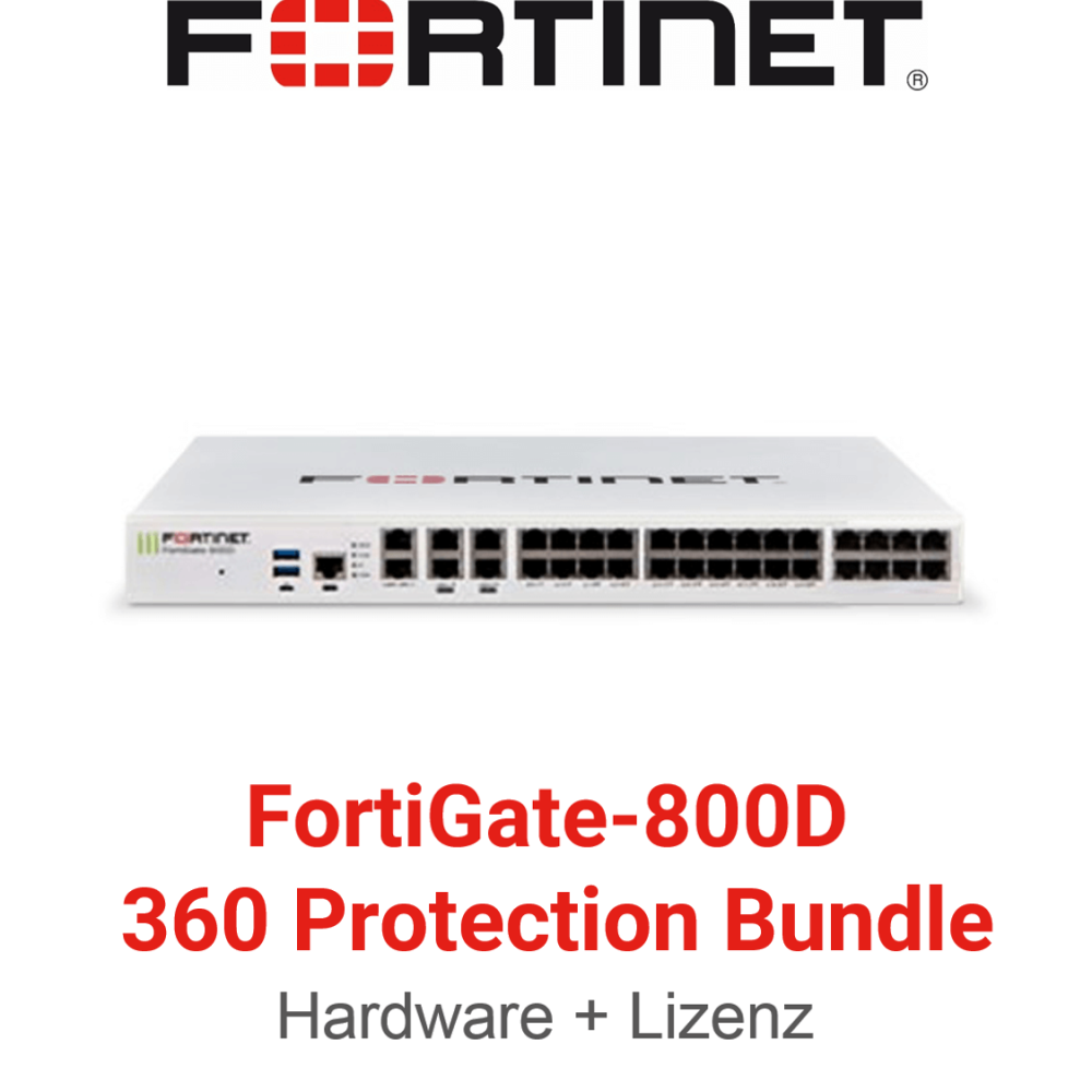 Fortinet FortiGate-800D - 360 Bundle (Hardware + Lizenz)