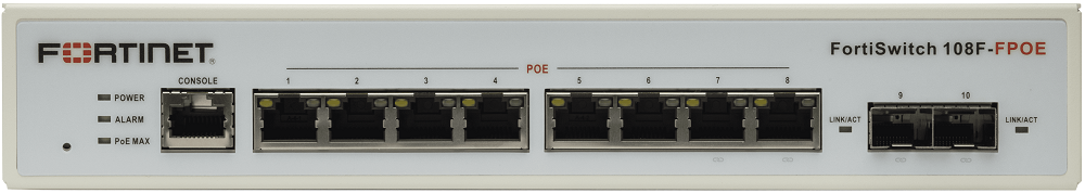 Fortinet FortiSwitch-108F-FPOE