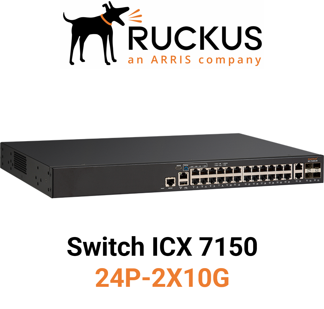 Ruckus ICX7150-24P-2X10G Switch