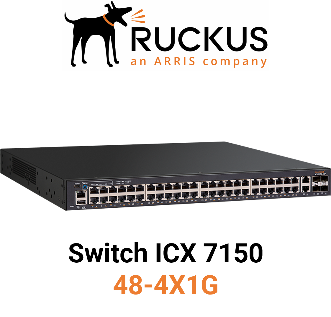 Ruckus ICX7150-48-4X1G Switch