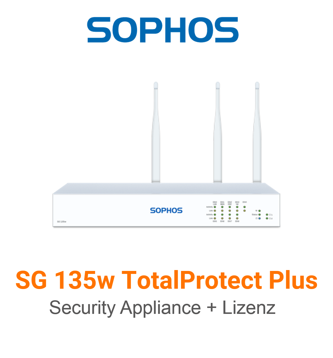 Sophos SG 135w TotalProtect Plus Bundle (End of Sale/Life)