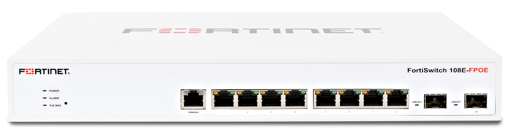 Fortinet FortiSwitch-108E-FPOE (End of Sale/Life)