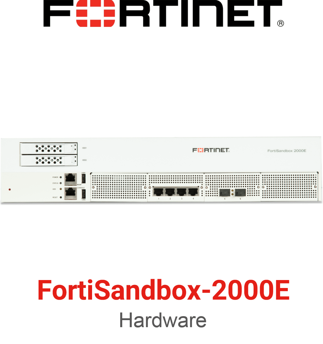 Fortinet FortiSandbox-2000E (End of Sale/Life)