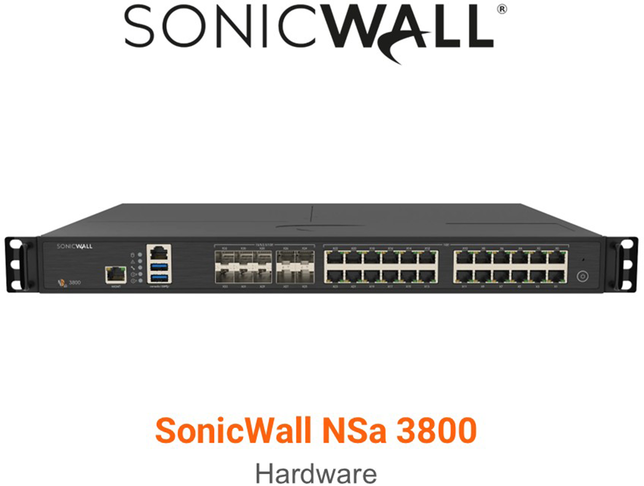 SonicWall NSA 3800 High Availability Appliance