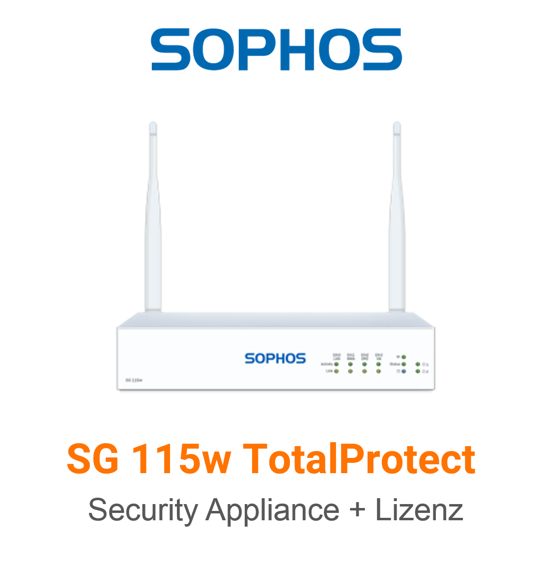 Sophos SG 115w TotalProtect Security Appliance + Lizenz Vorschaubild