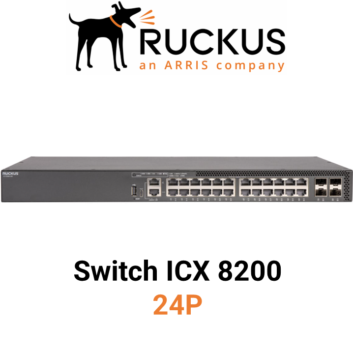 Ruckus ICX 8200-24P Switch