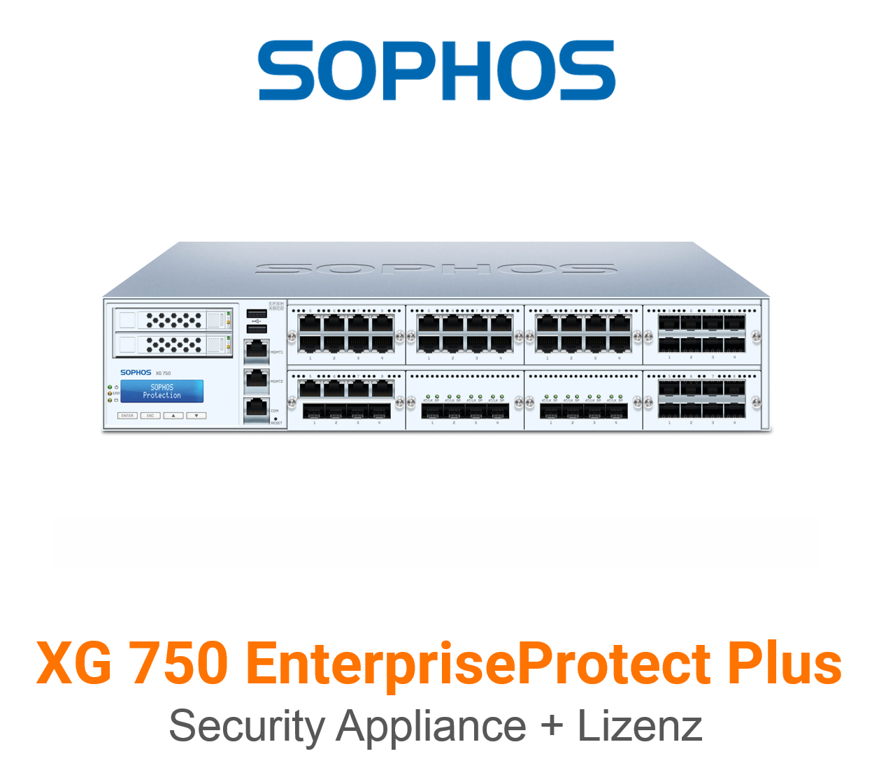 Sophos XG 750 EnterpriseProtect Plus Bundle (End of Sale/Life)