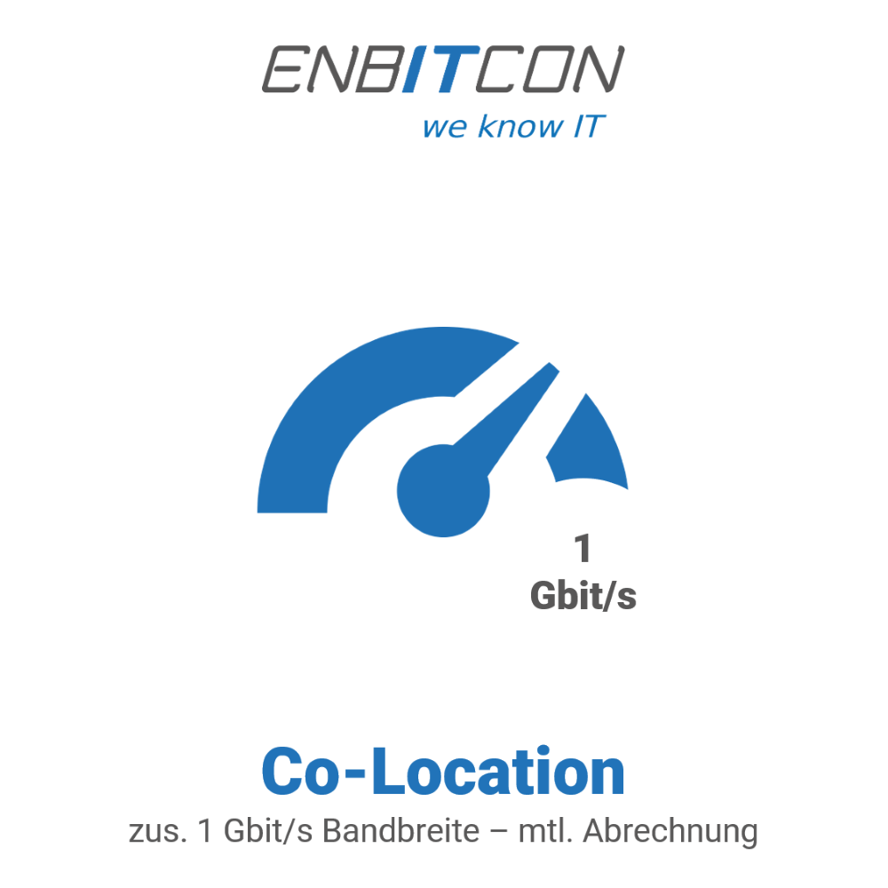 Co-Location - Bandbreitenupgrade