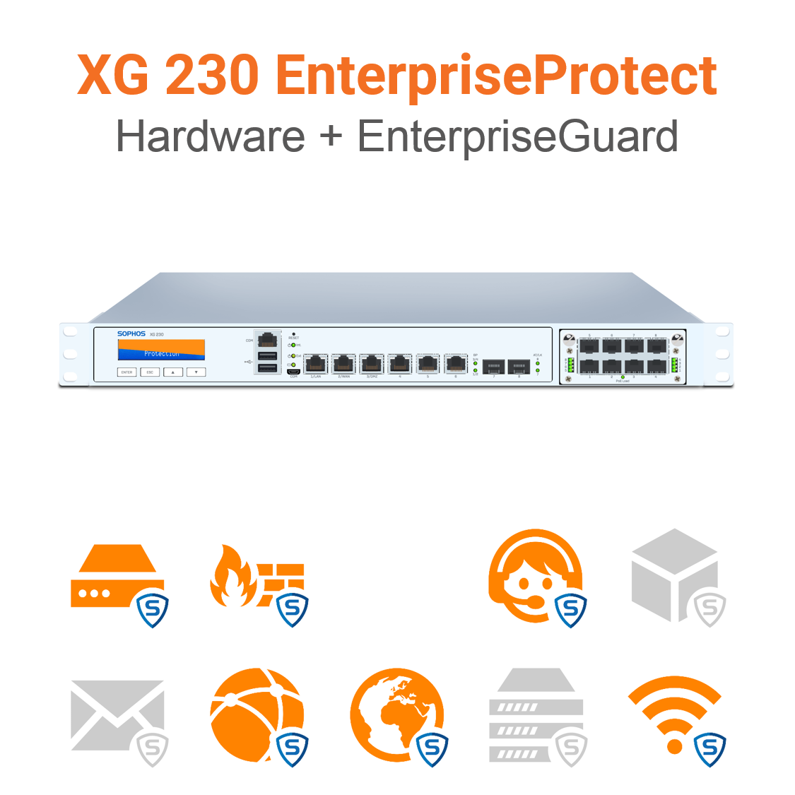 Sophos XG 230 EnterpriseProtect Bundle (End of Sale/Life)