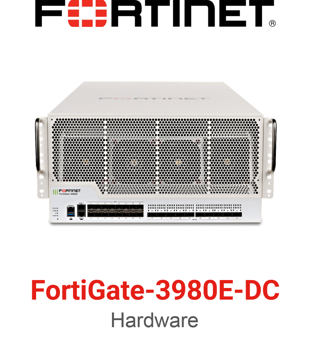 Fortinet FortiGate 3980E DC Firewall