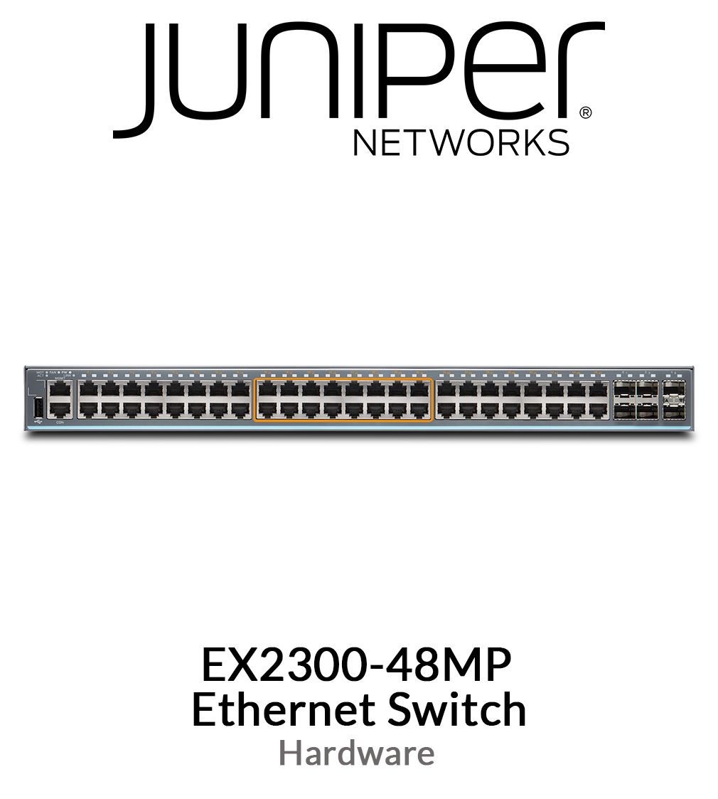 Juniper Networks EX2300 CLASS 48 PORT MULTI-GIG SWITCH