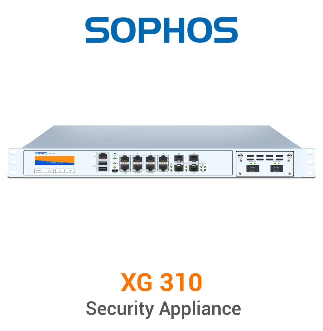 Sophos XG 310 Security Appliance