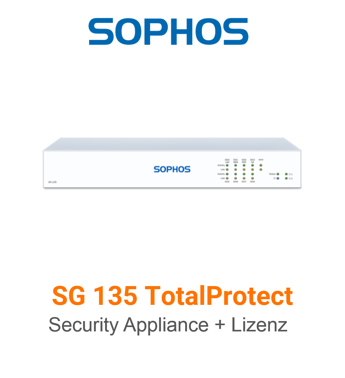 Sophos SG 135 TotalProtect Bundle (End of Sale/Life)