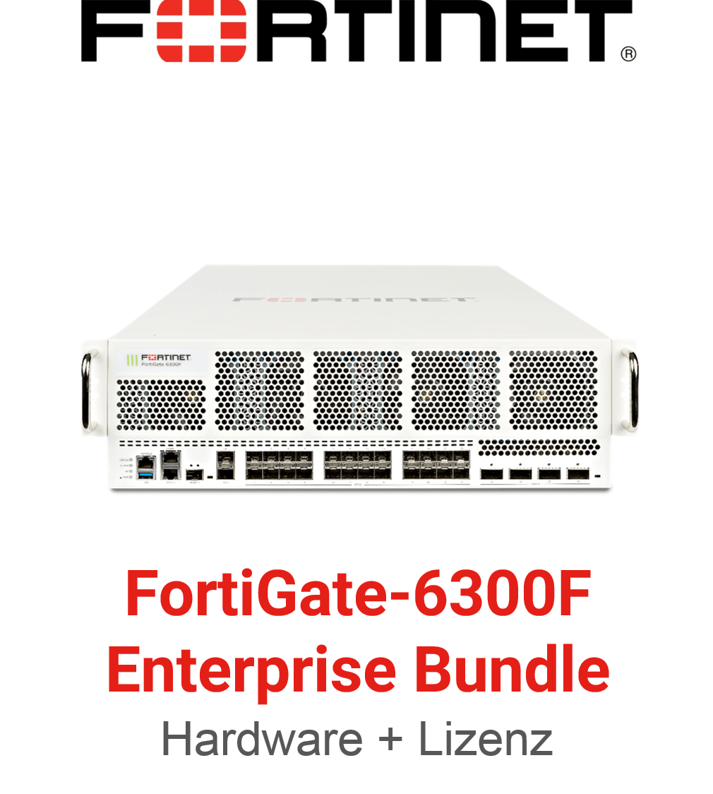 Fortinet FortiGate-6300F - Enterprise Bundle (Hardware + Lizenz)