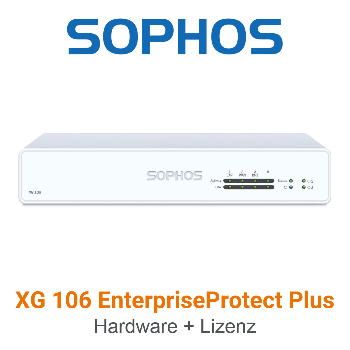 Sophos XG 106 EnterpriseProtect Plus Bundle (End of Sale/Life)