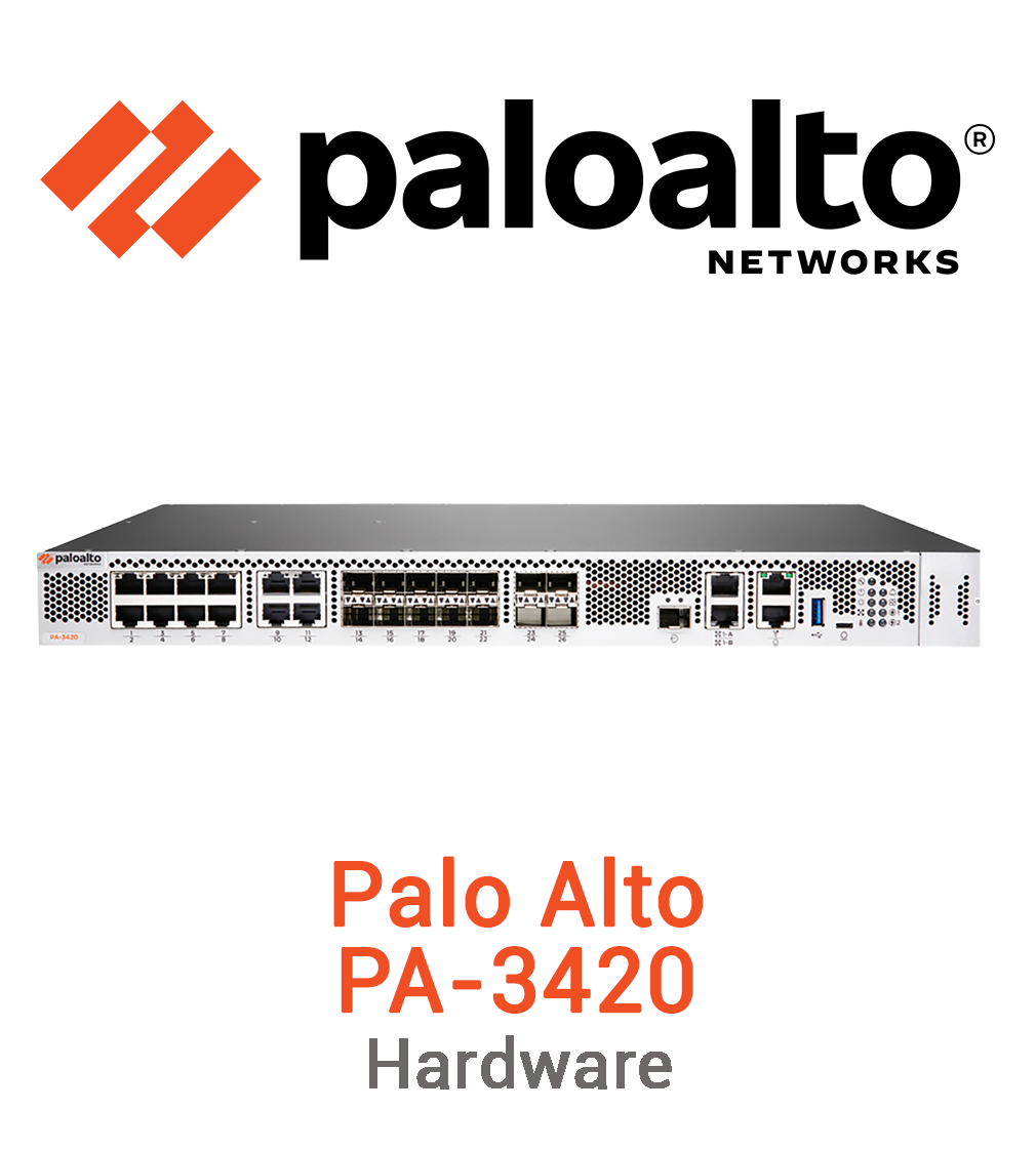 Palo Alto PA-3420 Hardware Appliance