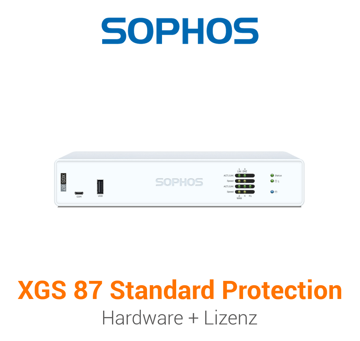 Sophos XGS 87 mit Standard Protection