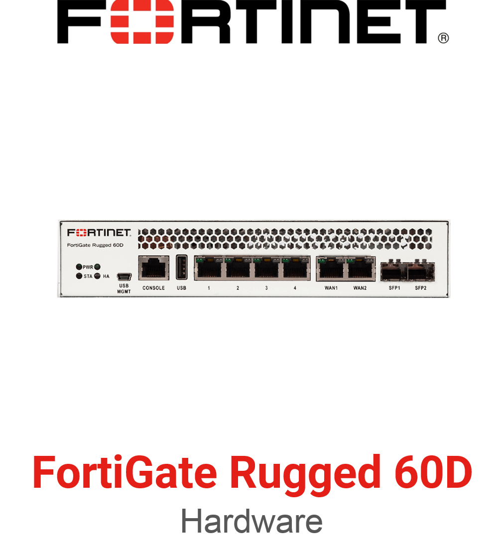 Fortinet FortiGateRugged 60D Firewall