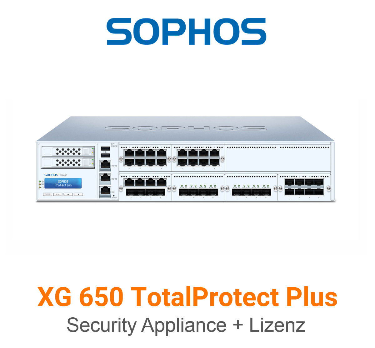 Sophos XG 650 TotalProtect Plus Bundle (End of Sale/Life)