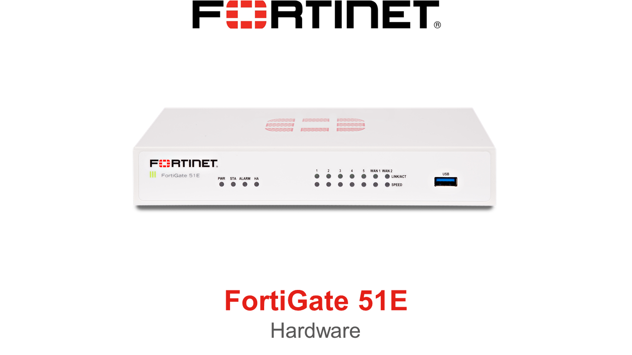 Fortinet FortiGate 51E Firewall (End of Sale/Life)